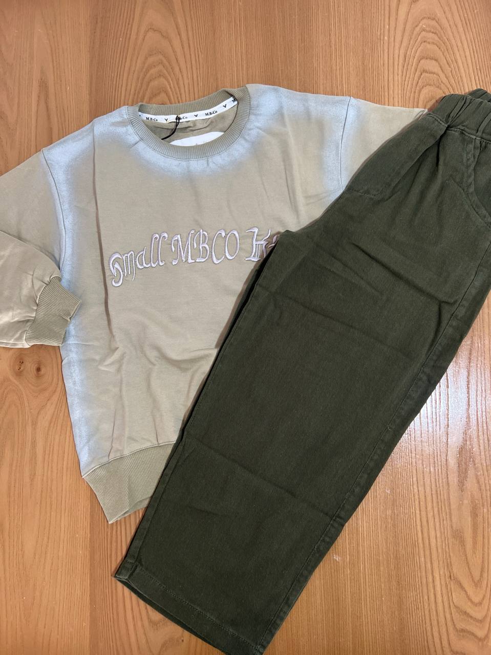 بلوز و شلوار کتان پسرانه